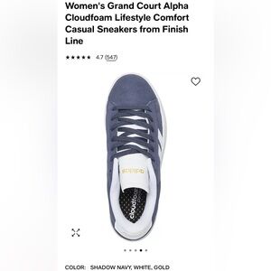 Adidas Grand Court Alpha Sneakers Size 7.5 (really is size 7 but fits like 7.5)